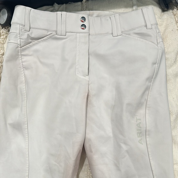 White Ariat Breeches - Picture 2 of 4